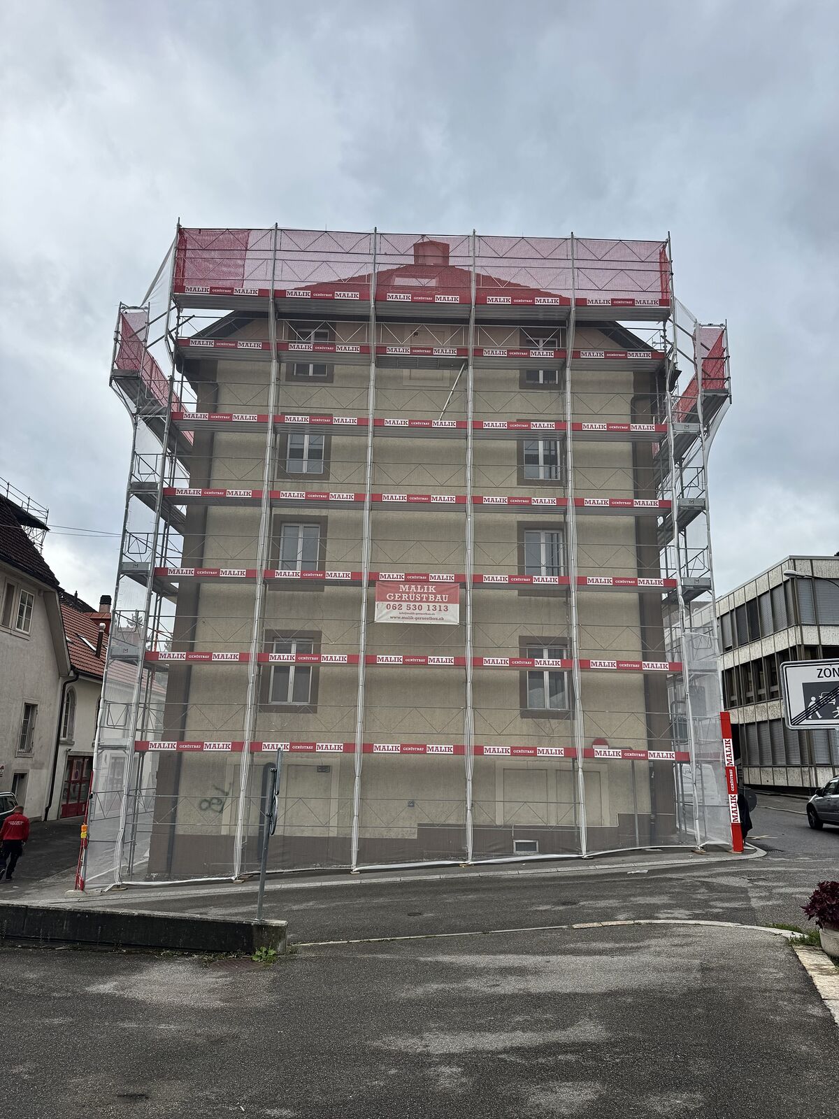 Prozess: Beratung, Planung und Aufbau eines Gerüsts