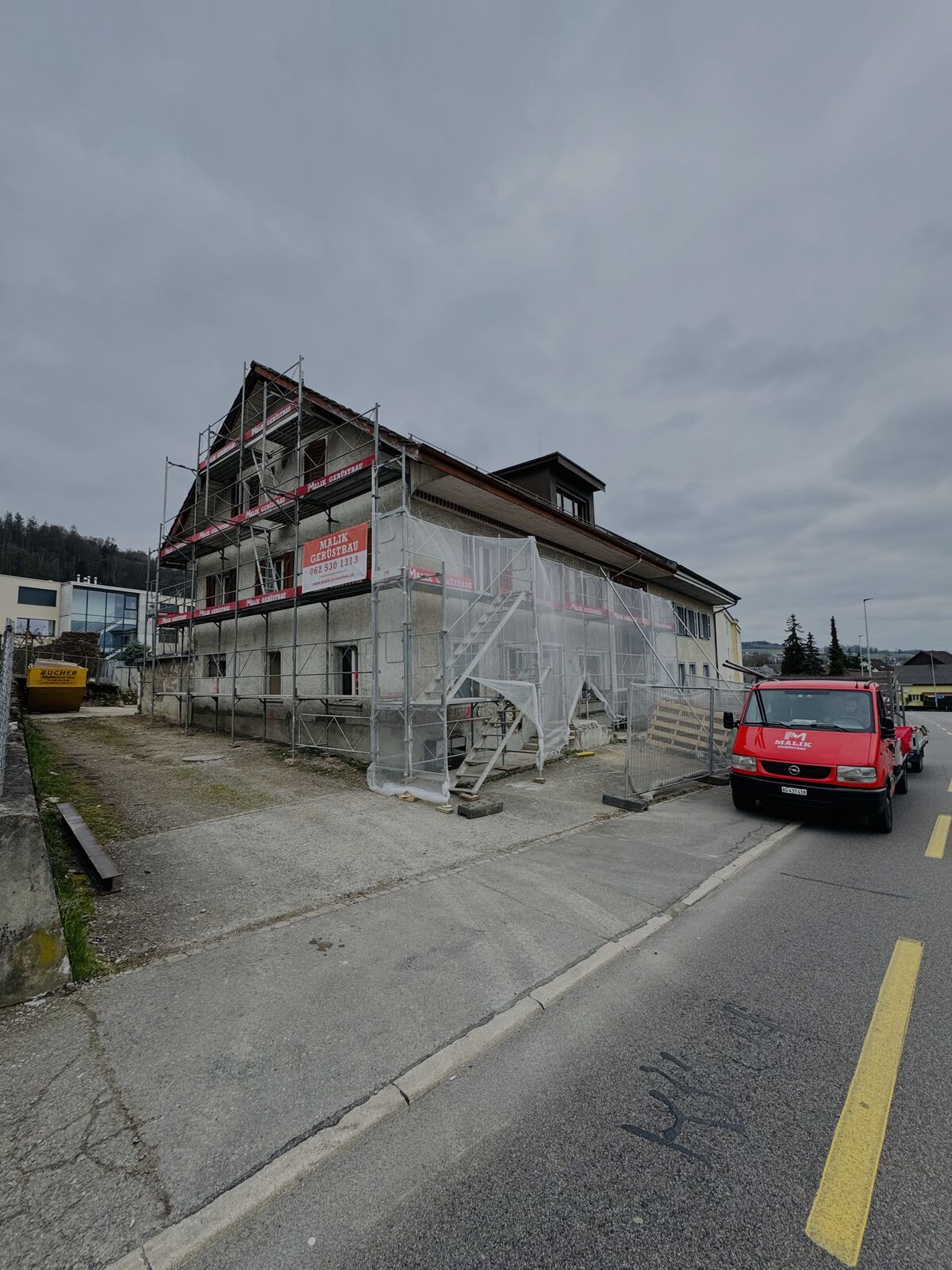 Fassadengerüst – Projekt von Malik Gerüstbau